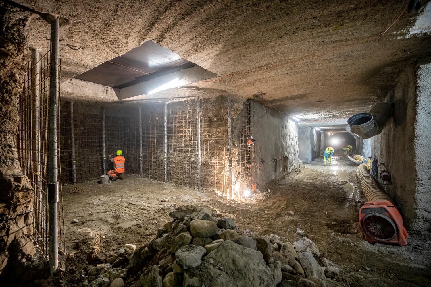 ghelma-ag-spezialtiefbau_kloten_Dosierstollen_Eberhard_Bau_AG