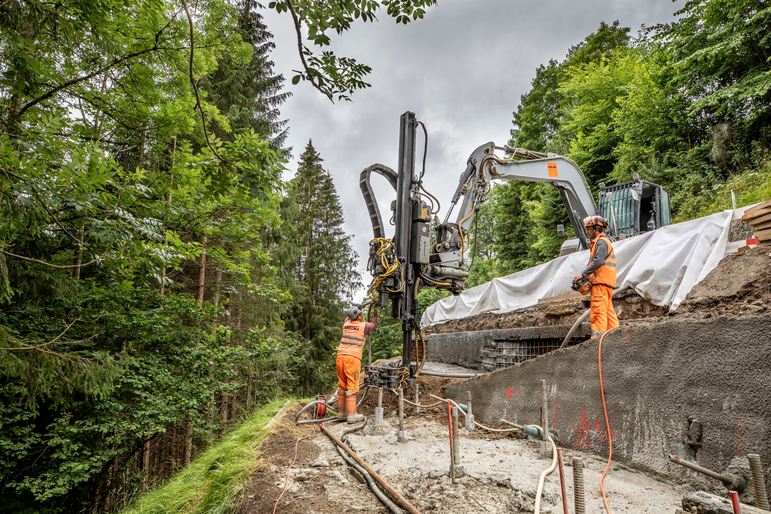 ghelma-ag-spezialtiefbau_zweisimmen_Ern.Saanenmöserstrasse_Los_8_und_9